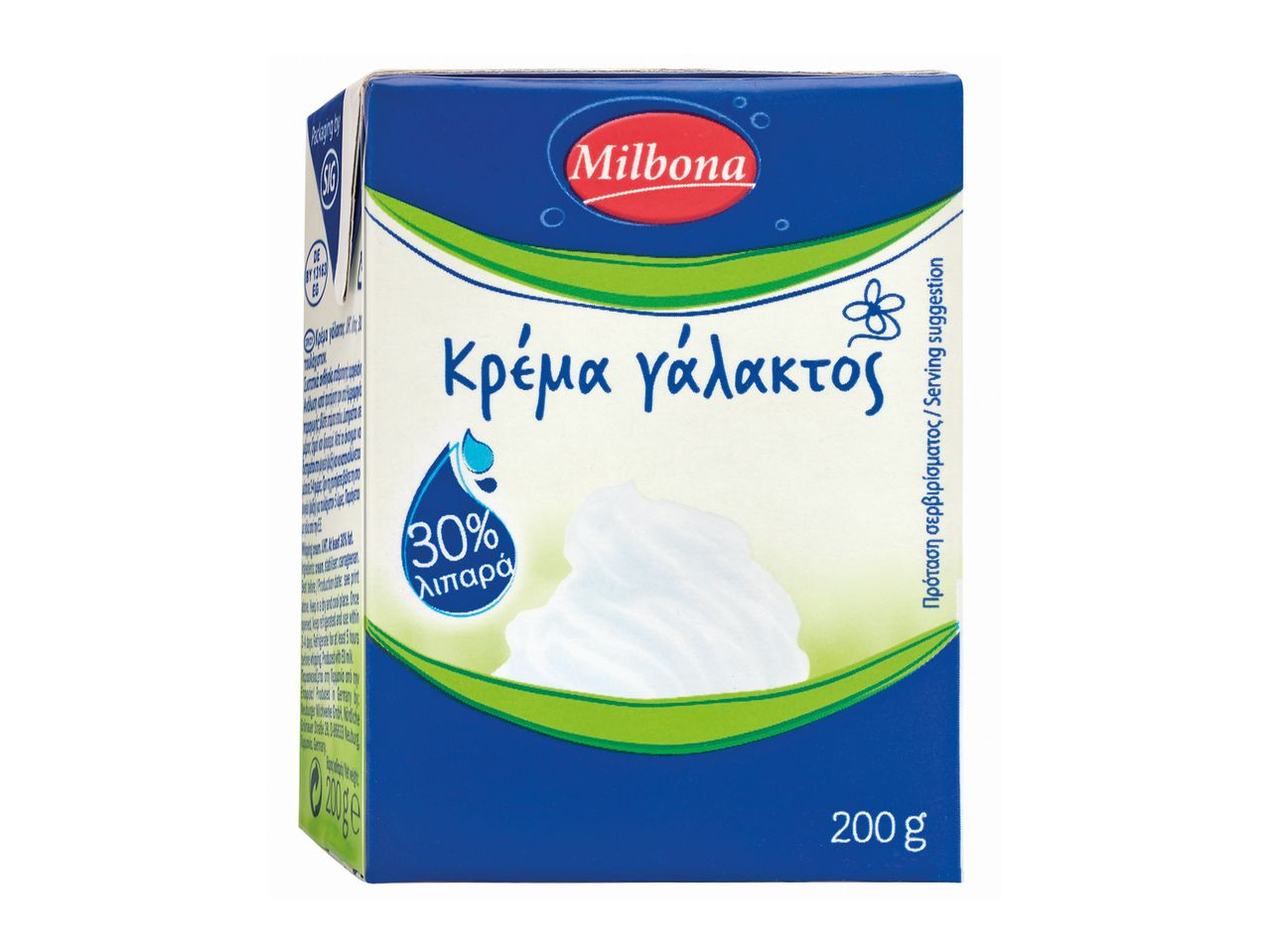Άνοιγμα σε πλήρης οθόνη: Milbona Κρέμα γάλακτος - Εικόνα 1