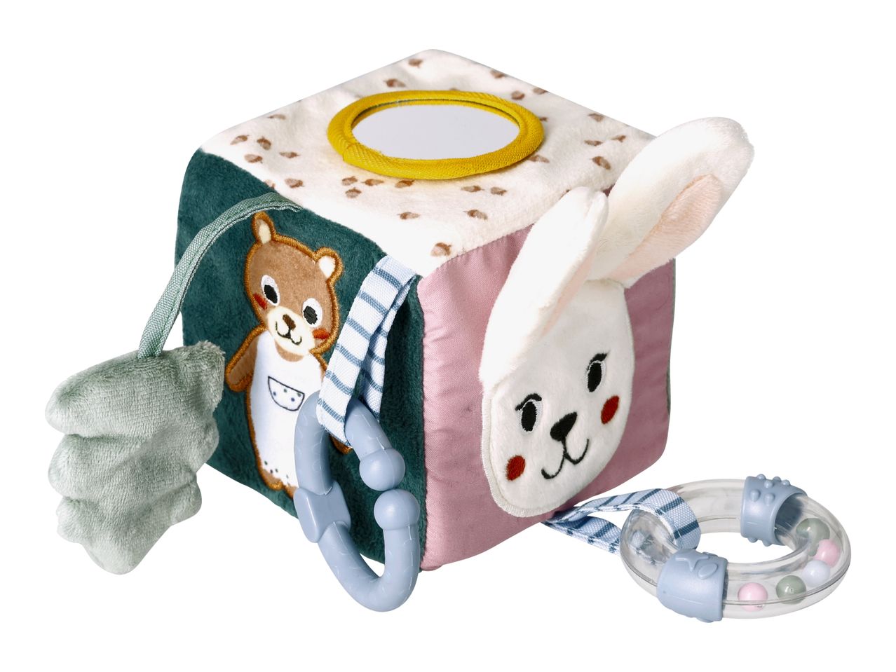 Lupilu Soft Baby Block Toy on a white background.