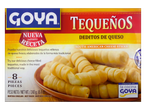 Goya tequeños: South American cheese sticks.