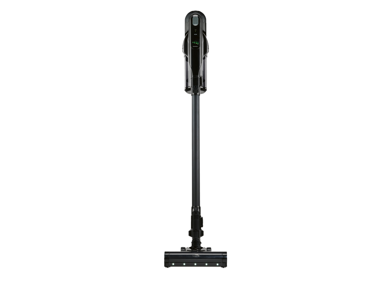 Aspirador vertical sem fio Silvercrest® 2 em 1 com ecrã e luzes LED.