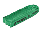 Ein grünes Parkside WLL 2000kg Lastaufnahmemittel.