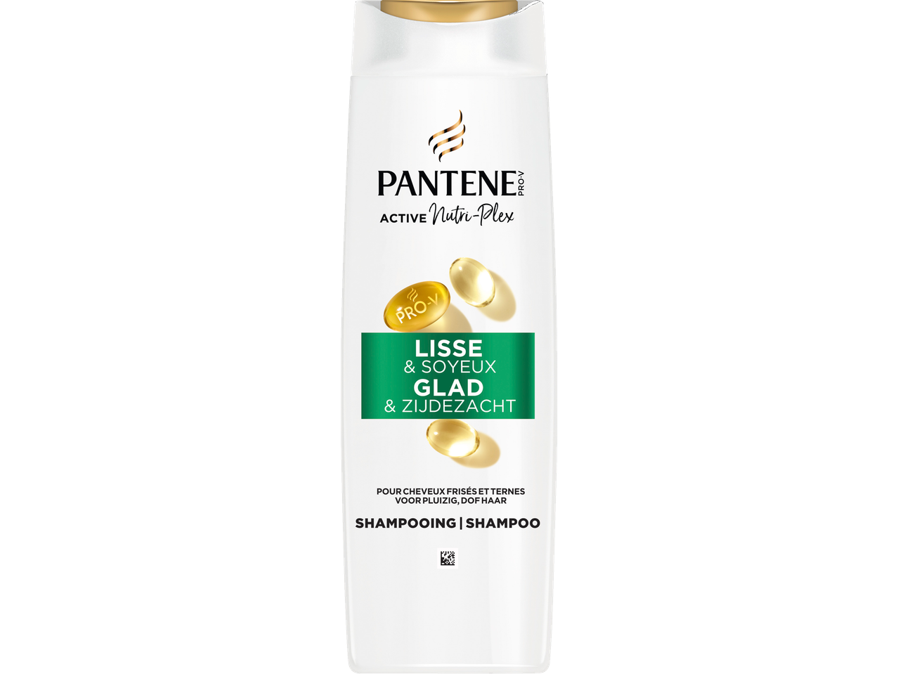 Shampooing Pantene Active Nutri-Plex pour cheveux frisés et ternes