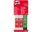 Pritt lepila v paličici: 2 klasični rdeči, 1 zeleni.