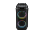 TRONIC Bluetooth-Partylautsprecher mit bunten LED-Lichtern und Bedienfeld