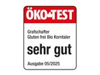 ÖKO-TEST-Siegel für Grafschafter Gluten frei Bio Korntaler: sehr gut (Ausgabe 05/2025)