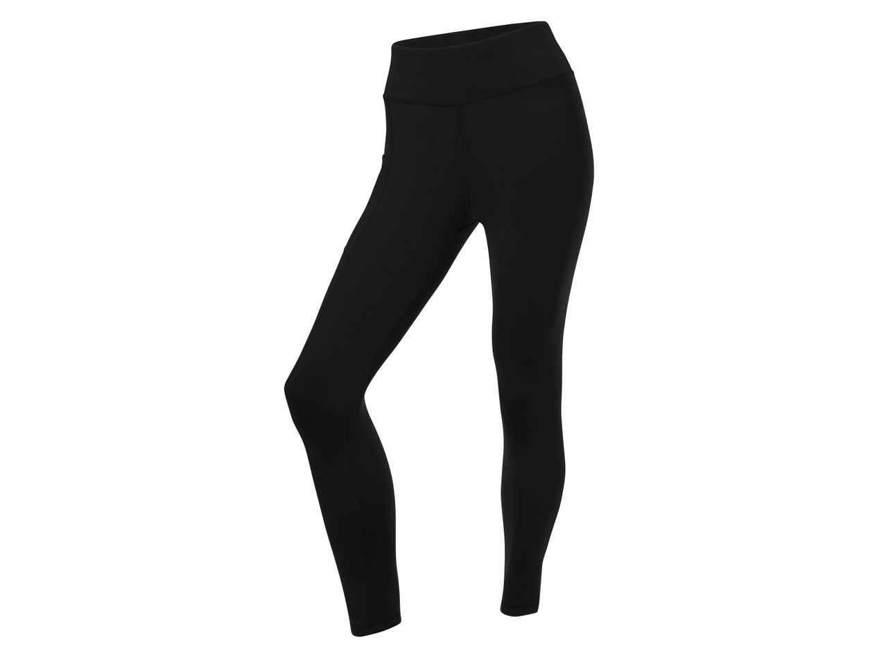 Leggings neri a vita alta.