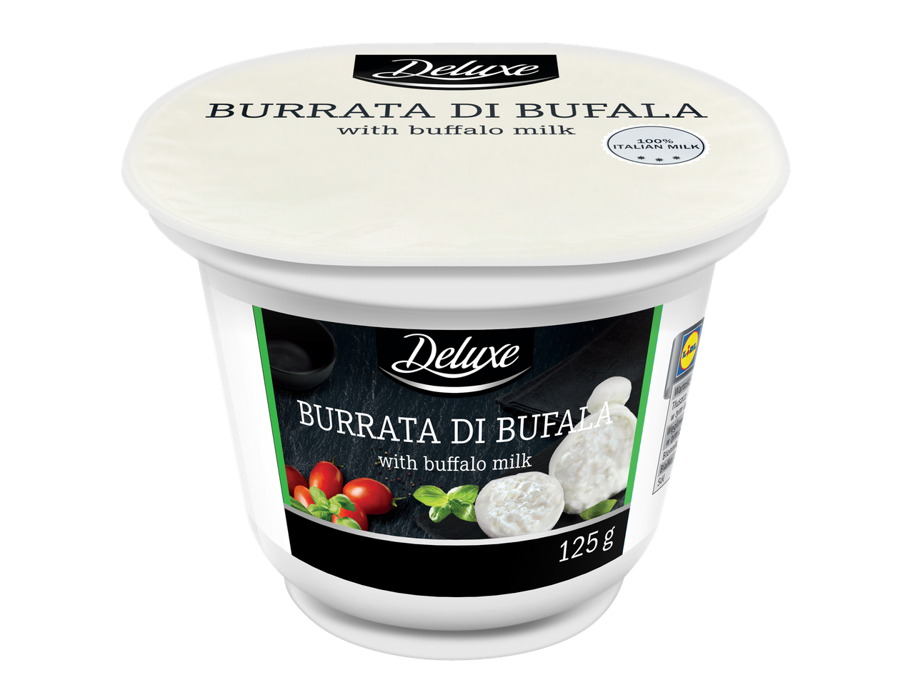 DELUXE Burrata z mleka bawolego z truflą