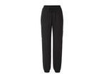 Black cuffed joggers.