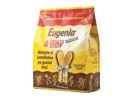 Biscuiți cu cremă de cacao
