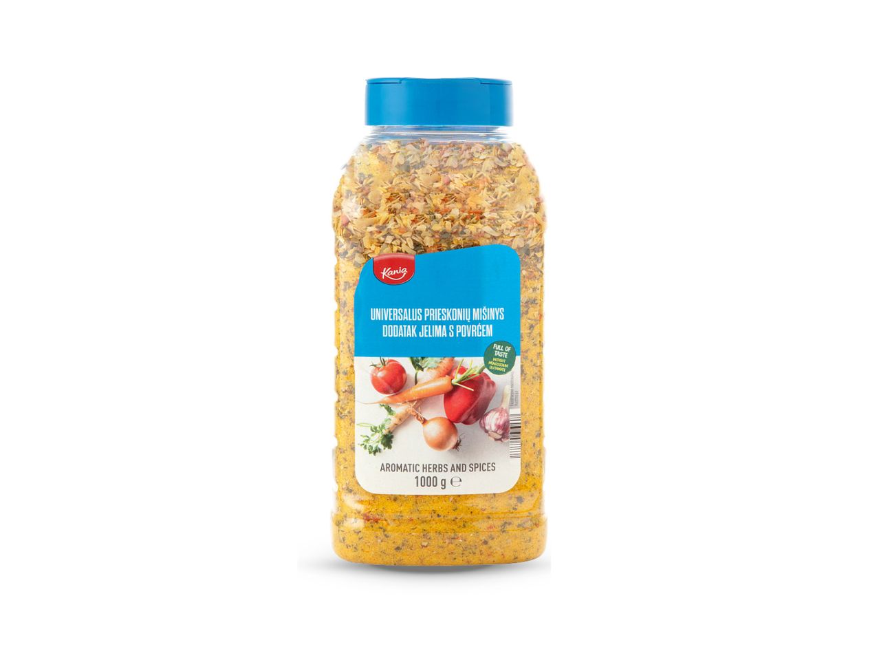 Staklenka Kanijinih aromatičnih začina i bilja (1000 g).