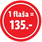 f 1 flasa = 135