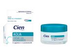 Crème-gel hydratante Cien Aqua et son emballage.