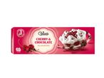 Gelatelli: cherry and chocolate ice cream pots.
