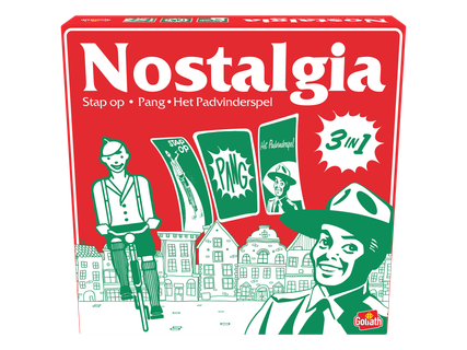 Nostalgische Spellen 3 in 1 Doos