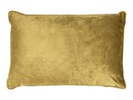 Soft gold velvet pillow