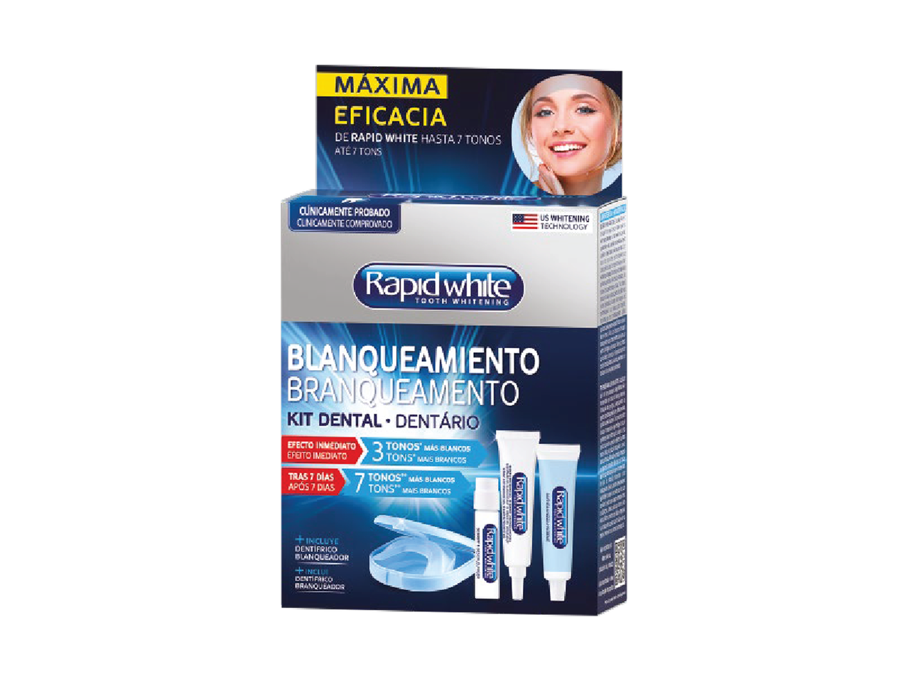 Kit Dentário Branqueamento/ Tiras Branqueadoras
