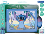 Laptop educațional bilingv Disney Stitch de la Lexibook, cu 124 de activități.