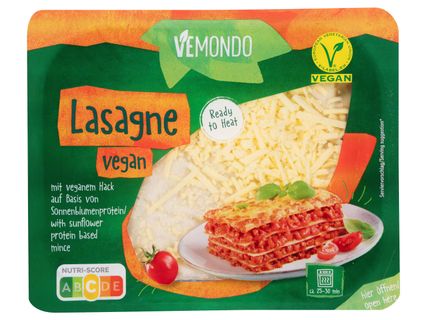 Vegán lasagne