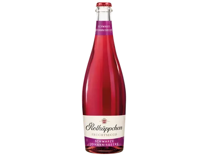 Rot käppchen Fruchtsecco Schwarze Johannisbeere