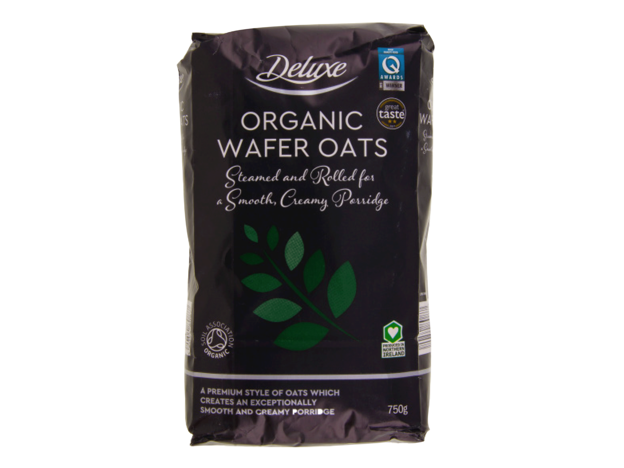 Go to full screen view: DELUXE® Organic Wafer Oats - Image 1