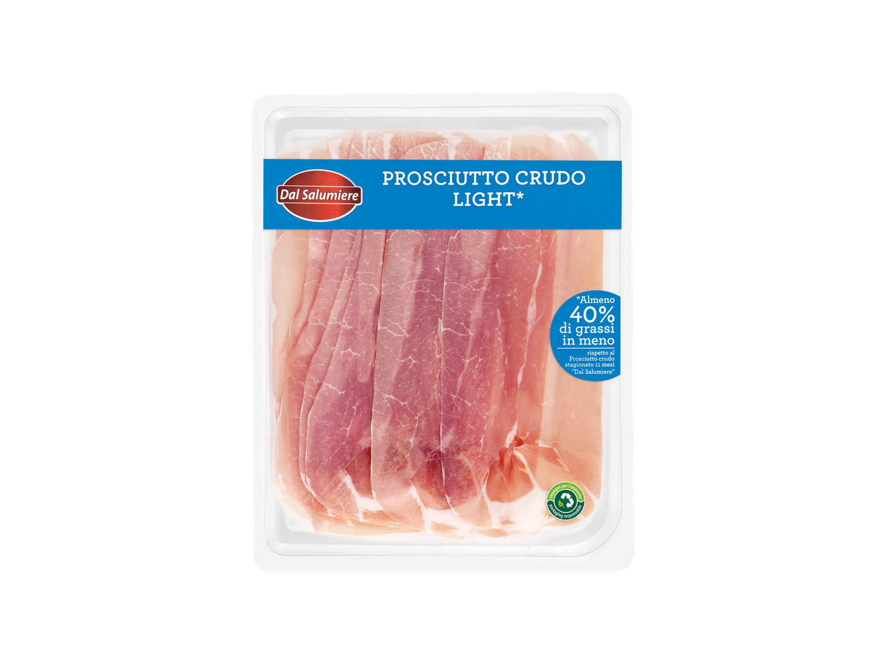 Confezione di pancetta a fette, marchio Selex.