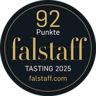 Falstaff Tasting 2025: 92 Punkte Siegel