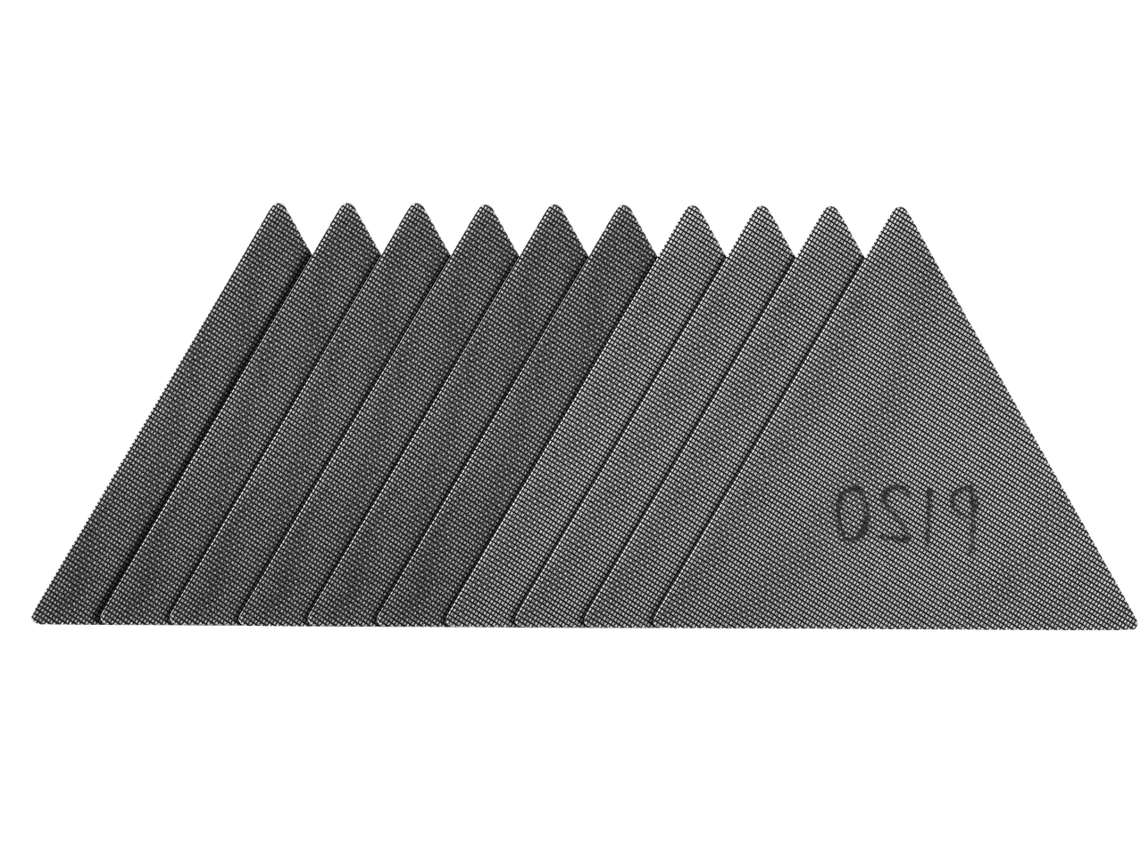 Conjunto de lixa/rede PARKSIDE® com 12 folhas triangulares