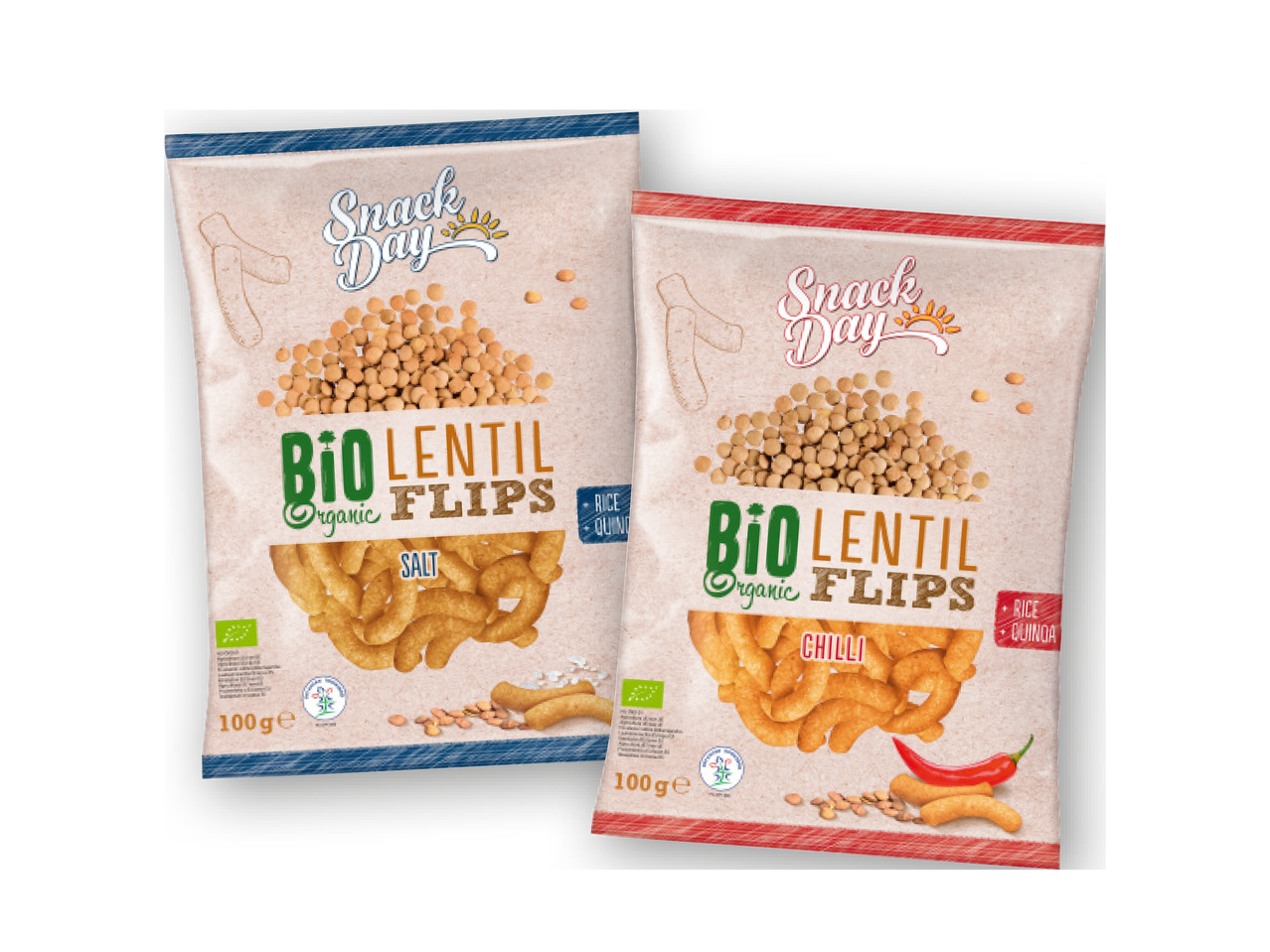Organic Lentil Flips