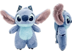Stitch plush backpack, front and side view