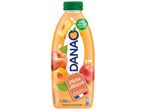 Bouteille de jus Danone Pêche-Pomme.