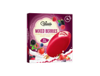 Gelatelli Mixed Berries ijsjesdoos met Bourbon Vanille-ijs en Bessen Sorbet.