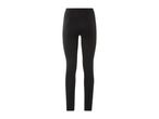 Black full-length leggings