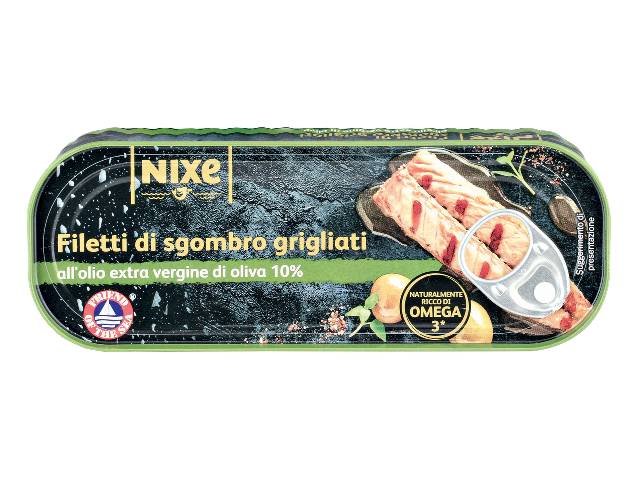 Nixe grilled swordfish fillets in extra virgin olive oil.
