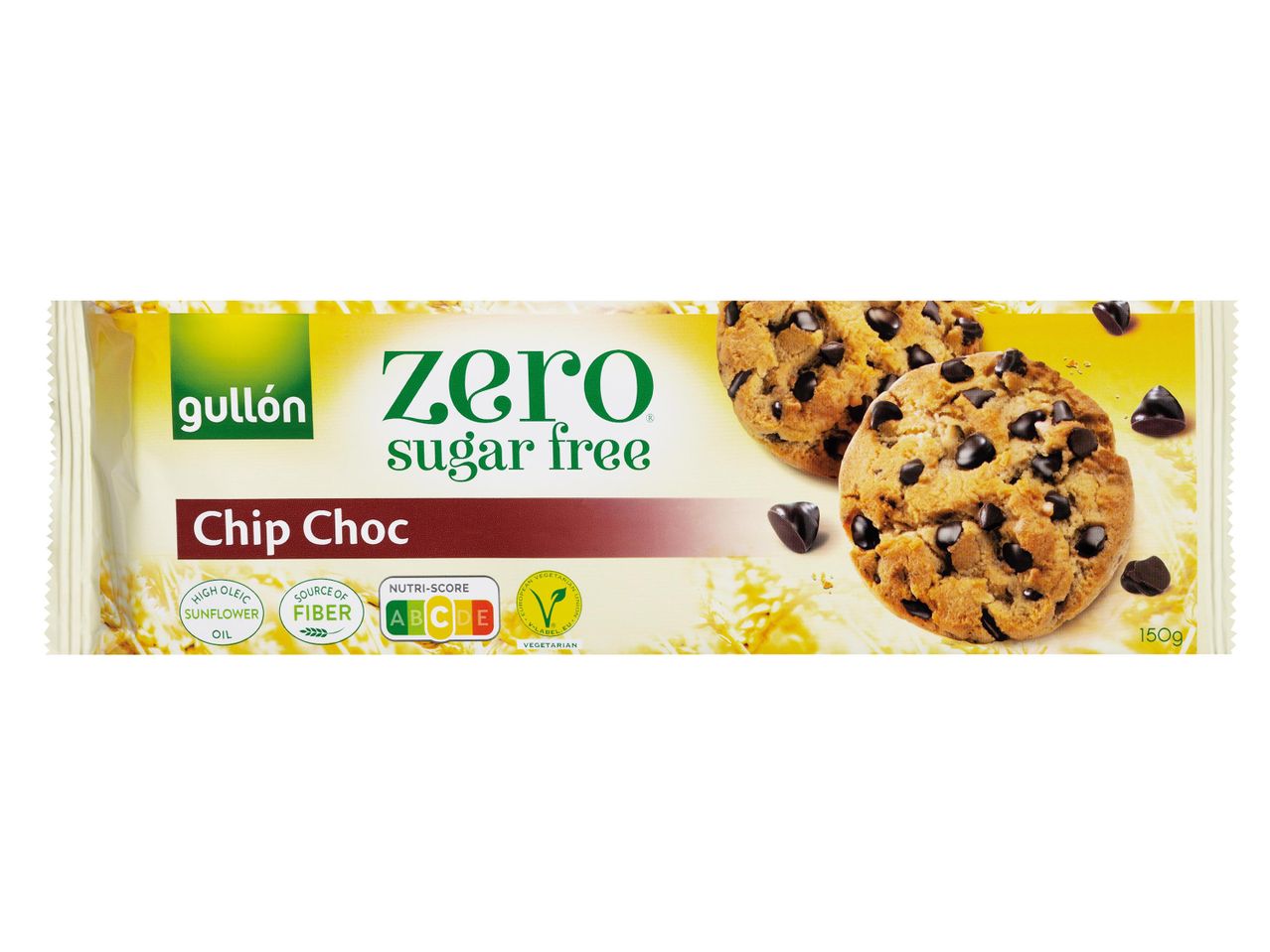 Gullón Zero cukormentes csokis keksz.