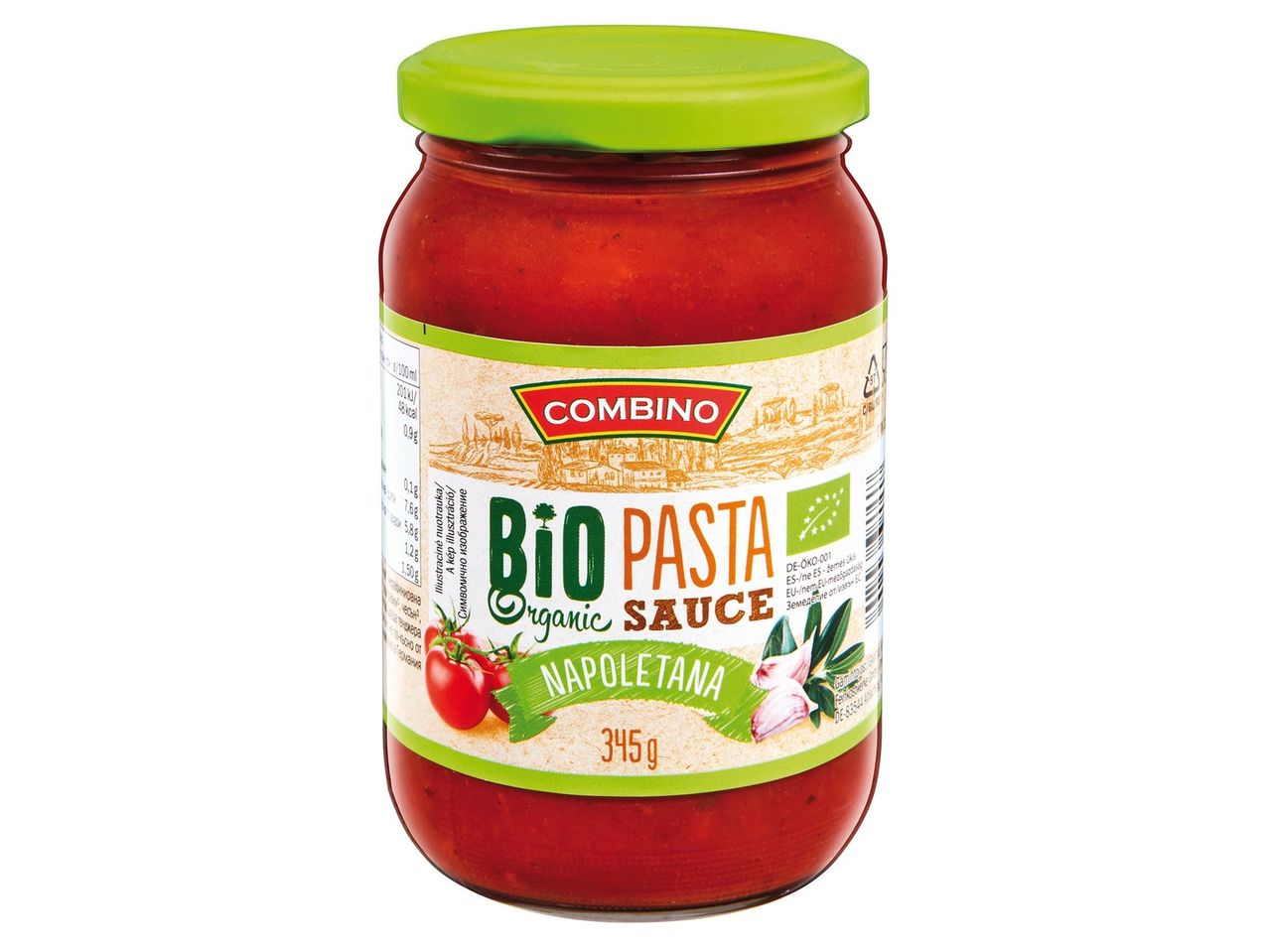 Combino Bio Pasta Napolitána szósz: bio tészta szósz.