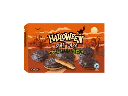 HALLOWEEN Softcake groene appelsmaak