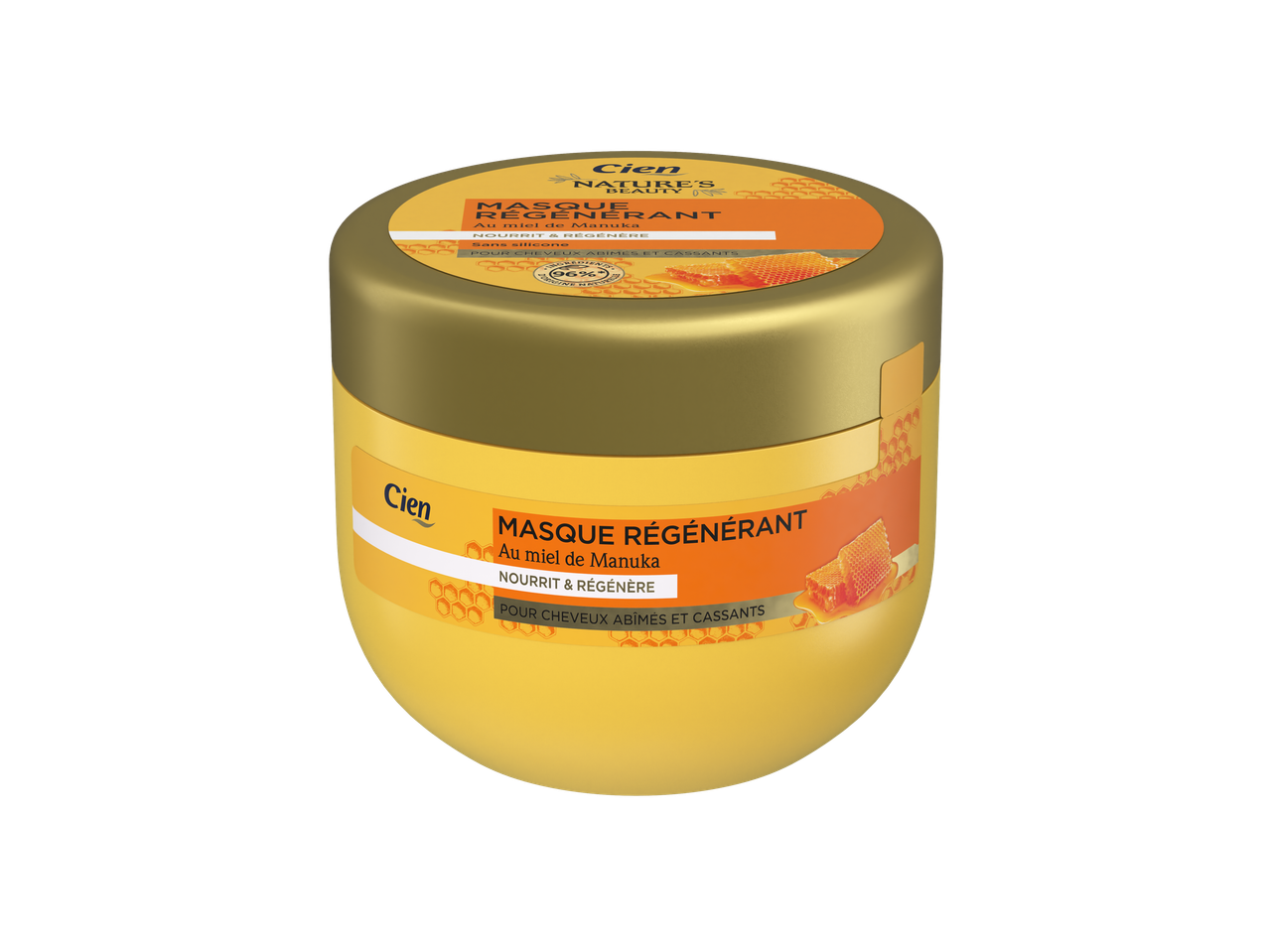 Masque régénérant Cien Nature's Beauty au miel de Manuka.