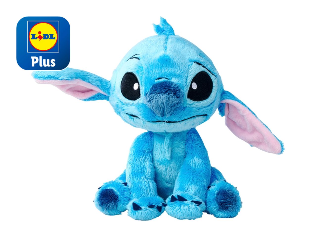Lidl Plus Stitch plush toy.