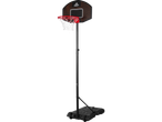 Crivit basketball hoop: adjustable backboard and hoop.