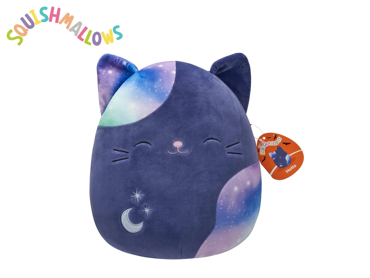 Squishmallow Halloween Cat Plush 