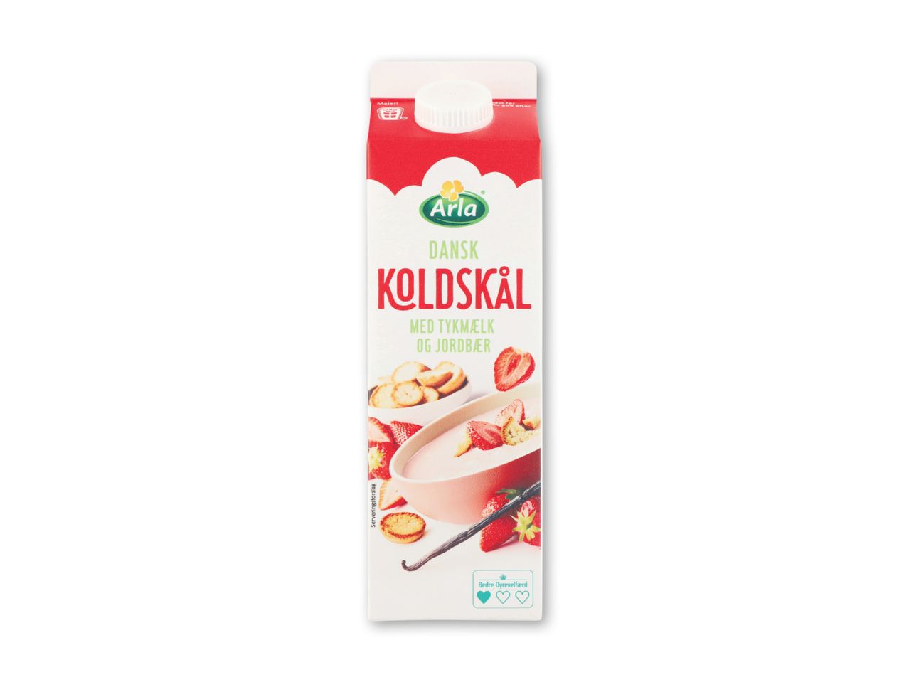 Pakke med Kærgården flødeskum.