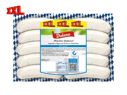 Dulano Münchner Weißwurst XXL
