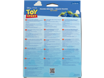 Walkie-talkie Lexibook Toy Story cu personaje extraterestre și informații despre produs.