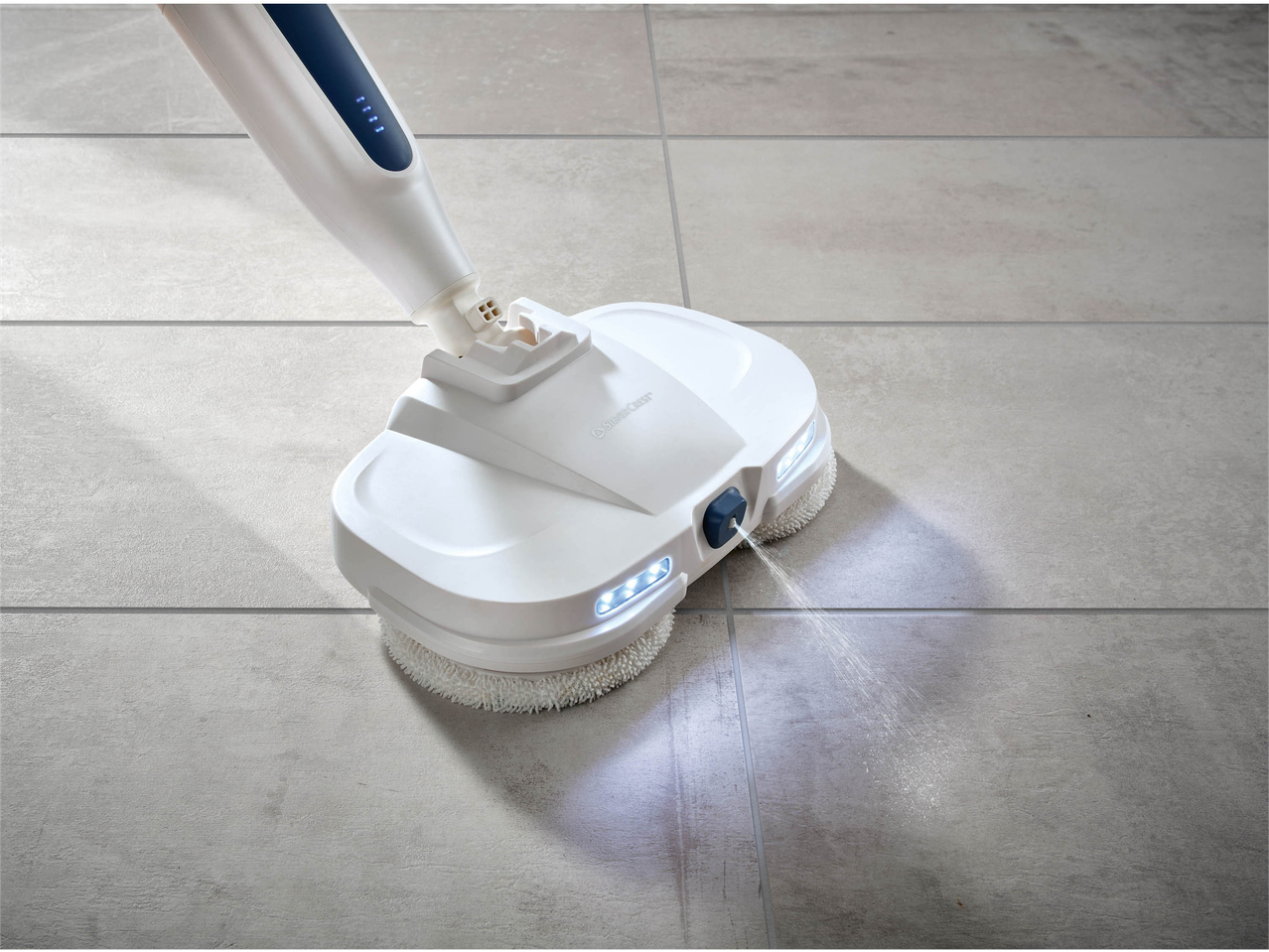 Lavapavimenti ricaricabile con spruzzatore