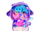 POLLY POCKET® Polly Pocket-figur: Violetinis debesų temos žaidimų rinkinys su maža lėle.