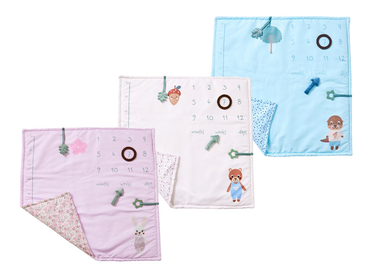 Baby-Meilensteindecke