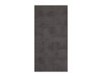 Dark grey rectangular floor tile with a textured, slightly mottled surface.