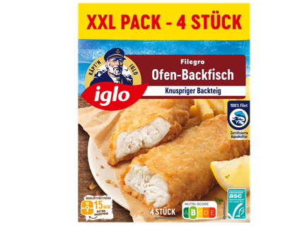 Iglo Filegro Ofen-Backfisch