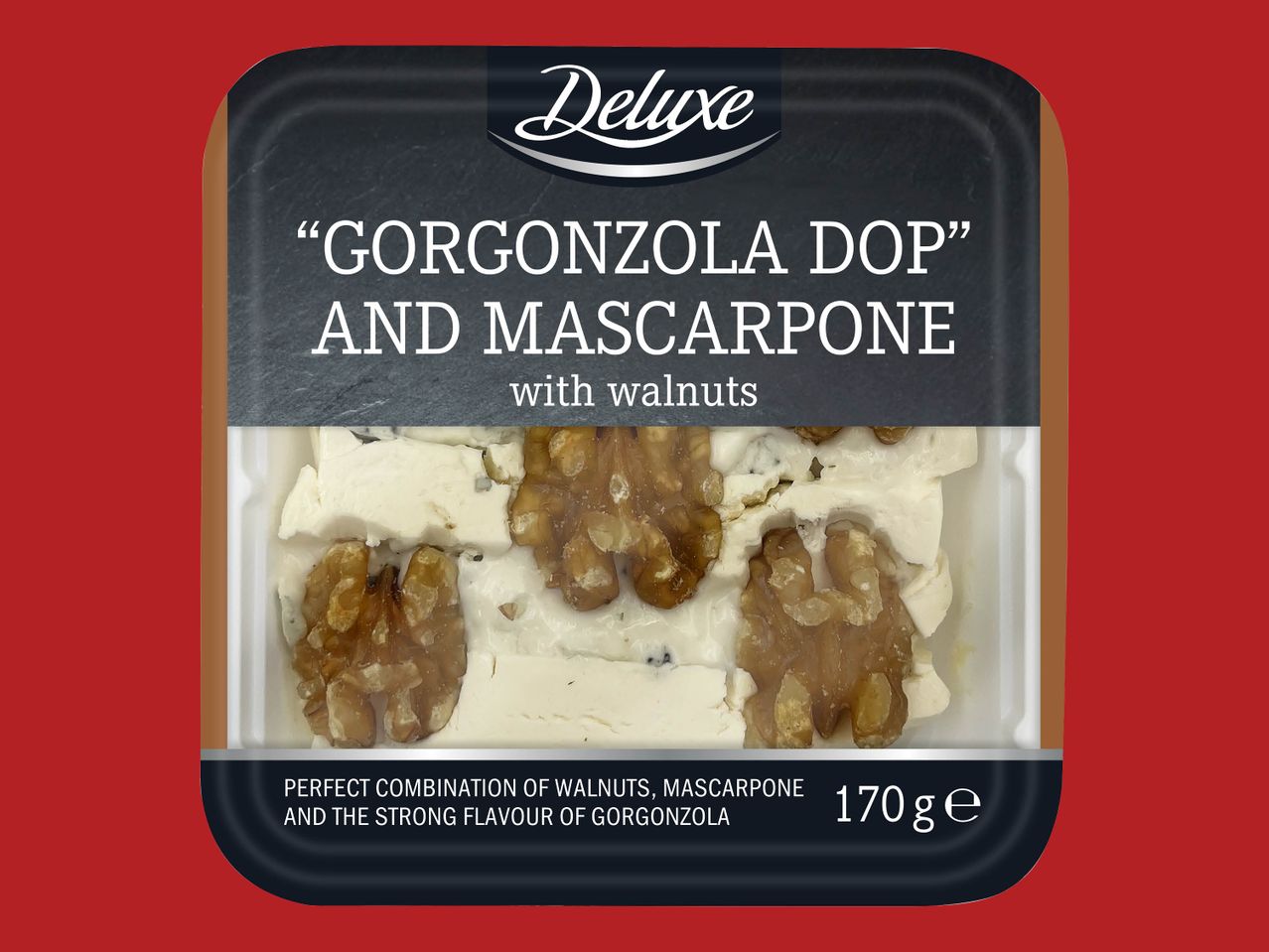 DELUXE Gorgonzola z mascarpone i orzechami