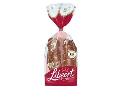 LIBEERT Sint & piet melkchocolade gedecoreerd